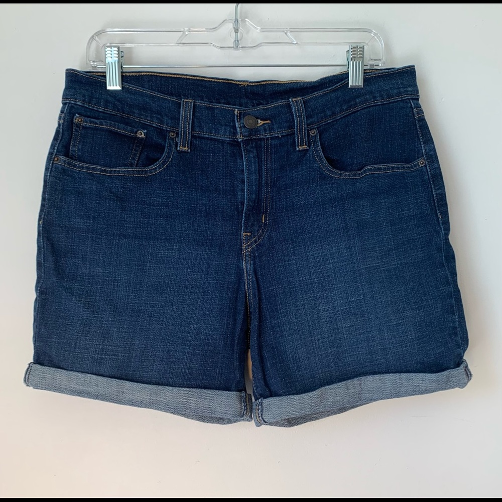 Levi’s Midi Denim Shorts